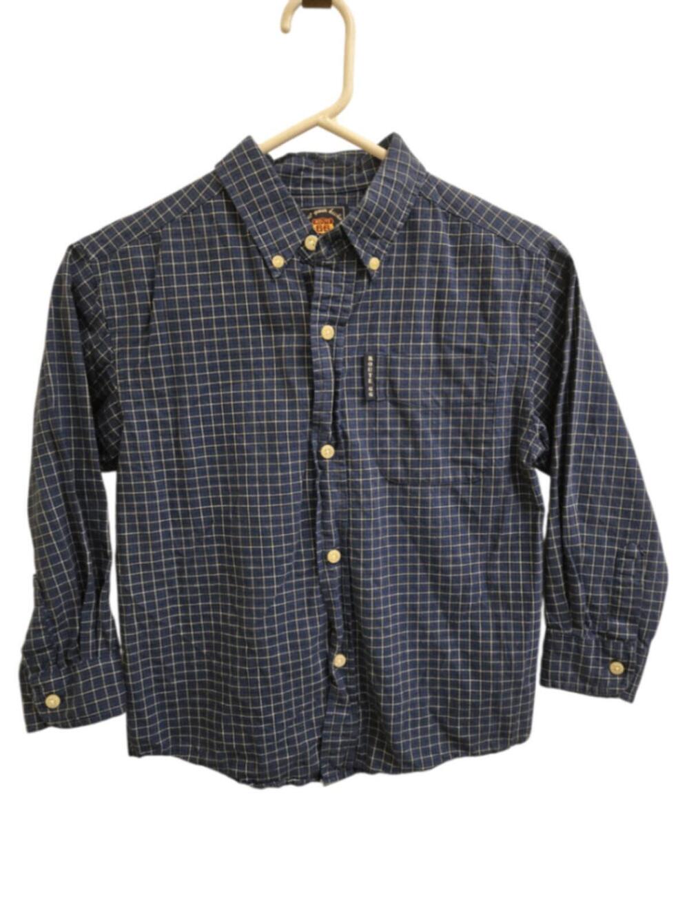 Very Good 6/7 Route 66 Button-Down Shirt